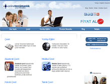 Tablet Screenshot of onlinetercumanlik.com